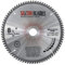 TCT21080TTCG254B Saxton TCT Circular Saw Blade 210mm x 80T x 25.4mm Bore Aluminium Laminate Hardwood fits Evolution
