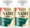 NADH 50mg, NADH hochdosiert, NADH Kapseln mit CoQ10 200mg & D-Ribose 150mg | GVO-frei, Glutenfrei | 120 Kapseln