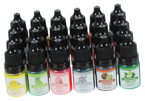 HAPINARY Kerzenfärbemittel Für Diy-seifen Farbstoffe in Silikonform Pigmente Für Epoxidharz Und Kerzenpigment Zum Gießen