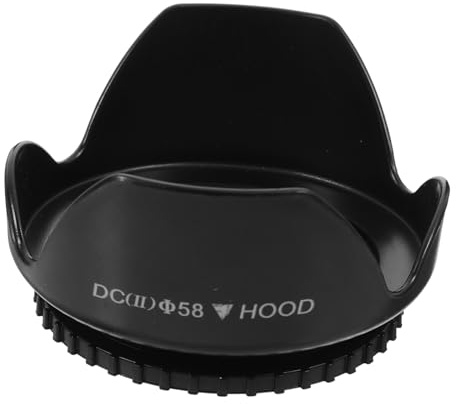 CAXUSD 3pcs Dslr Lens Hood Fit Protective Cover for Olympus Lenses Flare Easy Install
