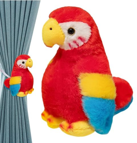 Générique Giocattoli per animali domestici decorativi - Dotato di in peluche magnete | Simulazione animale in peluche di sfocato per la casa, la camera da letto, il soggiorno