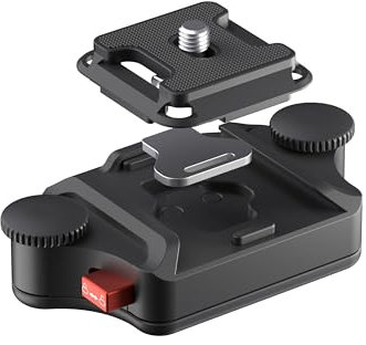 Freewell Rucksack-Schnellspannklemme - Universalhalterung für DSLR, spiegellose Kameras und 1/4-Zoll-Schraubgeräte - Leichter, langlebiger Clip für Outdoor-Fotografie