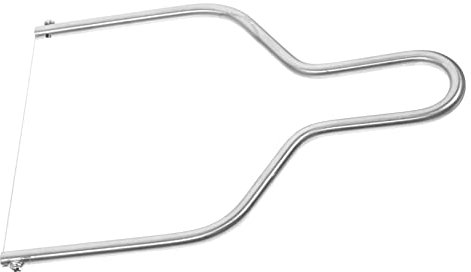 HOLIDYOYO Formaggio in Acciaio Affetta-toast Portatile Torte Utensile Per Affettare Formaggio Filo Design Moderno e Funzionale