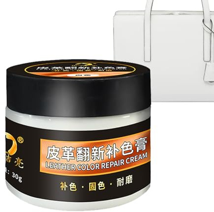 Balsamo Che Ricolora In Pelle - Crema A Fissaggio Graffio, Gel Di Cura In Pelle | Balsamo Per Restauratore A Colori In Rapido Assorbimento Per Rivestimento Per Auto, Divano, Stivali, Portafogli E Altr