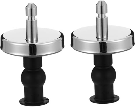 SOPOTUTU 2 pezzi Cerniere Sedile Wc in Resistente con e per Fissaggio Facile Accessori per Copriwater Sostituzione Rapida e