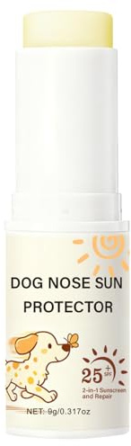 Rakiuty Hunde Sonnencreme, Hundenasen-Sonnenschutz Balsam, Sonnenschutz Hund, Natürlich Sicher Sonnencreme für Hunde,für Outdoor-Aktivitäten, Camping, Sowie Wandern,9g