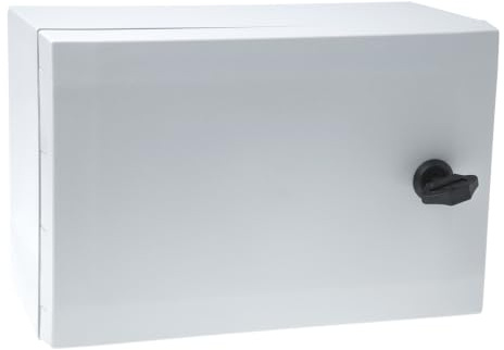 Fibox Arca 203015 - Armario de Control (200 x 300 x 150 cm, policarbonato, 1 Unidad), Color Gris