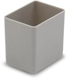 25 st insatslådor E54/3, 53 x 40 x 54 mm, grå, industristandard, för lådor, sortimentslådor etc tillverkade av högkvalitativ slagtålig polystyren