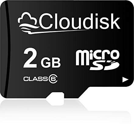 Cloudisk Tarjetas microSD 2GB Micro SD Card Tarjeta de Memoria, C6