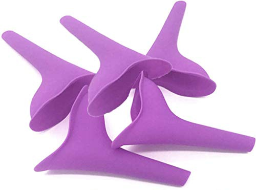 ZHWUEU Urinario Femenino Dispositivo de Urinación Orina Orinar de Pie Urine Female Portátil para Mujer Viajar Camping Senderismo Servicios Baños Públicos