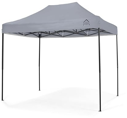 All Seasons Gazebos 3x2m vollständig wasserdichtes Faltpavillon - Metallisch Grau