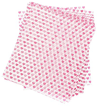 AFLOWER 100 PCS Food Wrapping Paper, Wax Paper, Non-Stick Cake Wrap Baking Paper for Fries Cheese, 25X21.5cm