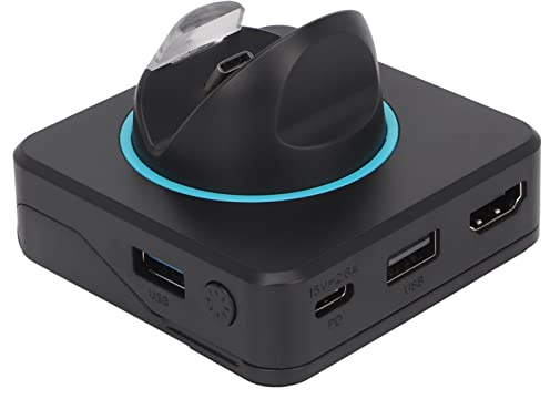Docking station per TV per interruttore per OLED per Lite, adattatore TV HDMI, set di caricabatterie con porta USB 3.0 di ricambio compatibile con dock ufficiale
