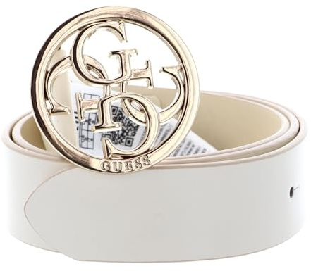 GUESS Adjustable Belt W85 Ivory - kürzbar
