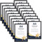 EYMPEU 18-Pack Black A4 Frames, Slim A4 Picture Frame for Displaying Certificates, Posters, Artwork on a Wall or Desktop, Elegant Design