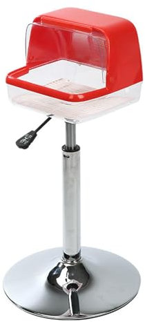 F Fityle Chalk Box Gym Chalk Stand Weightlifting Chalk Bucket Holder Gymnastics Chalk Holder for Workout Climbing Training Athletes, Red