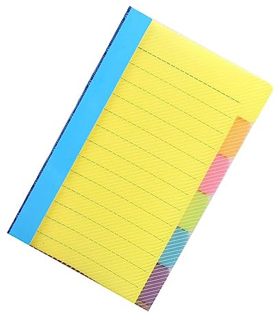 HONMEET Klebe-notizblöcke Aus Papier Für Zuhause Schule Und Büro Zum Erstellen Von To-do-listen Memo-notizen Einfach Abreißen Und Aufkleben Ohne Spuren
