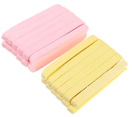 Healvian Éponges Nettoyantes pour Le Visage Pièces Compressées Jaunes Douces Et Épaisses pour Les Soins Quotidiens de La Peau