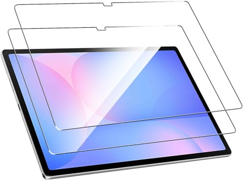 Natbok 2 Stück Schutzglas für Samsung Galaxy Tab S10 FE+ /S10 FE Plus 13,1 Zoll (SM-X620/X626B), Ultra-klar Schutzfolie, 9H Härte,Ultrabeständig,Anti-Kratzen,Anti-Fingerabdruck Displayschutzfolie