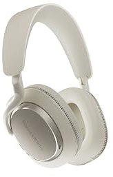 Bowers & Wilkins Px7 S3 Auriculares Over-Ear Bluetooth, Cancelación de Ruido, Sonido Hi-Res, aptX Lossless, 30h Reproducción, 8 Micrófonos, Carga Rápida - Blanco Canvas