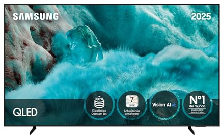 Samsung QLED Q7F4 4K Smart 65-tums TV med AI-vision, 100 % färgvolym med Quantum Dot och över 500 kanaler