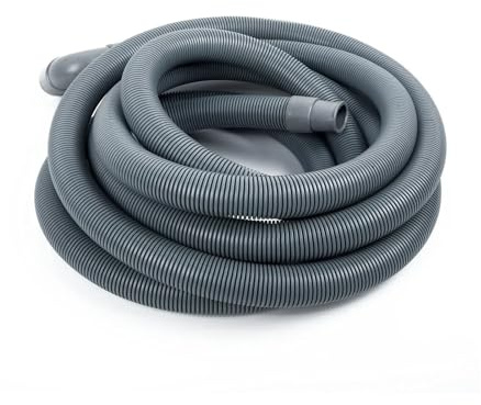 4m Washing Machine Drain Hose Extension Pipe Water Outlet Discharge Hose PP Plastic Retractable Hose