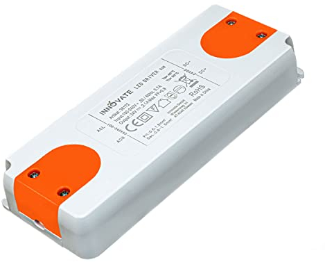 INNOVATE LED Trafo ECO 24 Volt/DC, 0-50W - LED Treiber - Transformator - Netzteil - Driver von INNOVATE (24V - 50W)