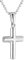 Collier Enfant En Argent Avec Pendentif Croix Réglable De Fabrication Européenne