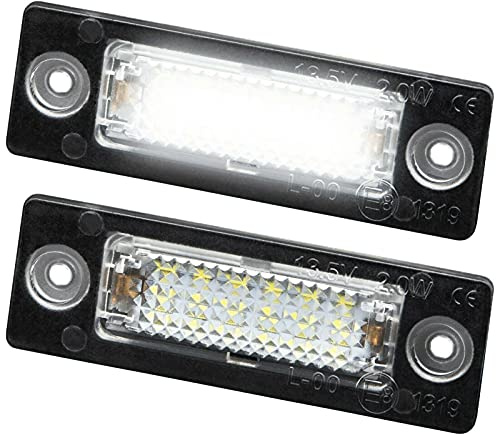 LED Kennzeichenbeleuchtung von Recambo passend für VW Passat 3b Limo | 3c B6 Variant | T5 & T6