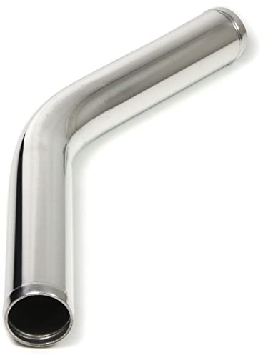 Schlauchland L-Style 45° Edelstahl-Bogen AD 25mm poliert & gebördelt V2A rostfrei Edelstahlrohr *** Große Auswahl 13-200 mm Außendurchmesser **