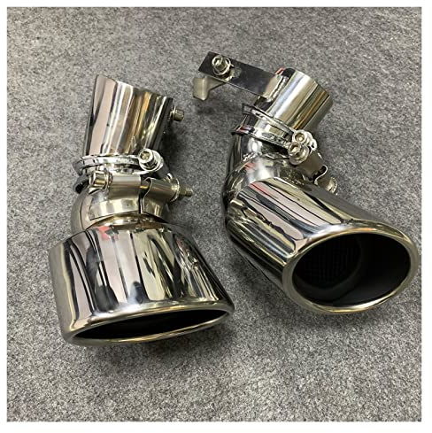Auspuffblenden Edelstahl Auto Auspuff Schalldämpfer Für Mercedes Für Benz W211 E300 E280 E260 2002 2003 2004 2005 2006 2007 Endrohr