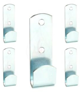 notlok Safety Work - 5x Fire Extinguisher Hanger | Wall Mount for Fire Extinguisher Suspension | Wall Suspension for Fire Extinguishers 4 and 6 kg | Fire Extinguisher Wall Mount for Home Office