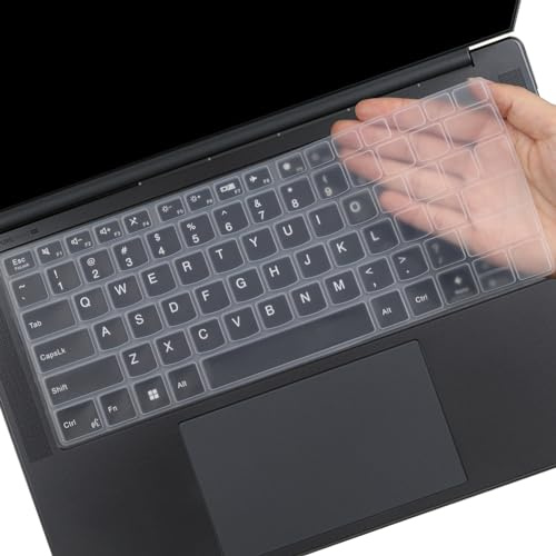 Tastaturabdeckung für Lenovo Yoga Slim 7/7i/7x 14,5, Yoga Slim Pro 7/9i 14,5, Yoga Pro 9/9i 14,5, Yoga Pro 7 14,5, Yoga Slim 14,5 Zoll Gen 8 Laptop (nicht passend für Slim 7 Pro X), transparent