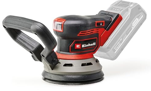 Einhell Professional Levigatrice eccentrica TP-RS 18/32 Li BL-Solo Power X-Change (18 V, Brushless, circuito oscillante da 3,2 mm, disco abrasivo da 125 mm, inclusa carta abrasiva, batteria esclusa)