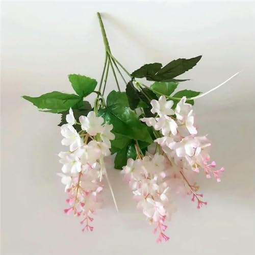 Künstliche Blumen aus Hyazinthe, violett, Kunstblumen, Seide, für Geburtstagsparty, Brautschmuck, Heimdekoration, Zierblumen, Heimdekoration, Hellrosa, 2 Stück