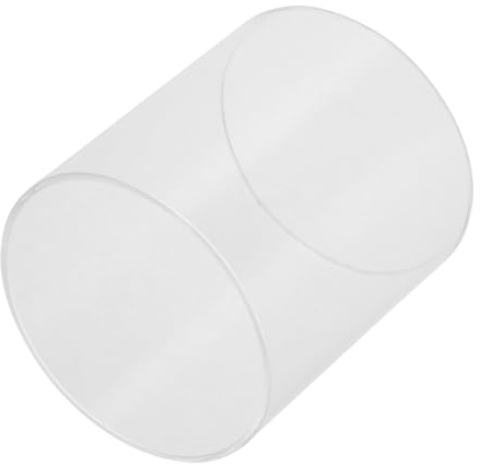 Dôme en Verre à Bougie Transparent 2 Pièces Coupe Vent | Verre, Usage Maison ou Bureau, Décoration Simple et Élégante, Lot de Deux Pièces pour Bougies