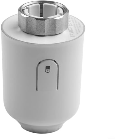 Thermostatic Radiator Valve with LCD Display and Rotary Control, Programmable Controller for Home Heating, Compatible