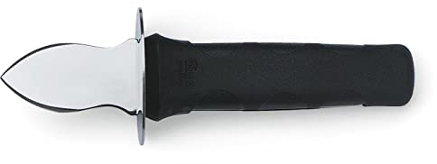 Victorinox Austernbrecher mit Handschutz, Robuster Rutschfester Kunststoffgriff, schwarz