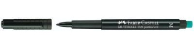 Folienschreiber M P schwarz mit Radierer FAC 152599 Permanent Multimark