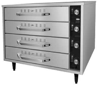 Hatco HDW-2R2 Free Standing Four Drawer Split Warming Unit