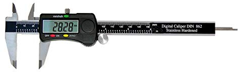 MIB Digital-Messschieber Schieblehre mit Rolle 150 mm: 150 mm