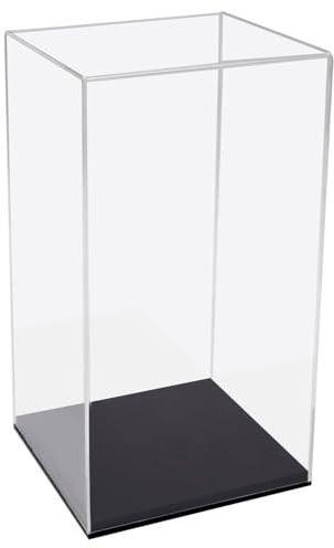 HMF 46812 Akrylvitrin för modellbilar, figurer | 20 x 20 x 38 cm | Transparent