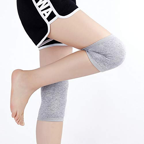 Omenluck 1 par rodilleras ultra finas verano hombres Ms deportes rodilleras protectores elasticidad antideslizante