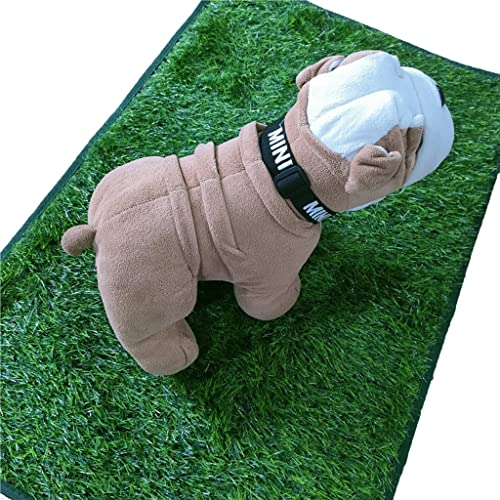 Dalles Gazon Artificiel Gazon Artificiel pour Animaux De Compagnie, Herbe D'entraînement De Pot De Chien D'intérieur Extérieur, Faux Gazon Synthétique Imperméable pour Un Nettoyage Facile