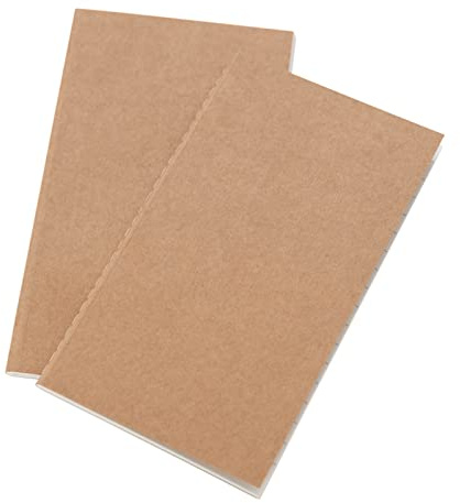 Grupo Erik RCV01 Cuadernos de viaje, Bloc de notas, Formato lineado y punteado, Recambio 2 x 40 páginas