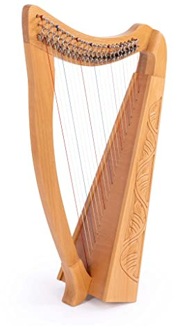 MMX celtic harp in natural - 22 strings