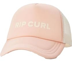 RIP CURL Classic Surf Trucker Cap Hat - Peach - Unisex - The Classic Surf Trucker is a great women's cap - Print