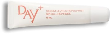 DAY+ | Sérum Lèvres Repulpant | Nourrit & Repulpe | Protection SPF 30 | Lèvres instantanément sublimées | Haute concentration d’actifs | Peptide maxi-lip® | 83% d’ingrédients naturels | 15 ml