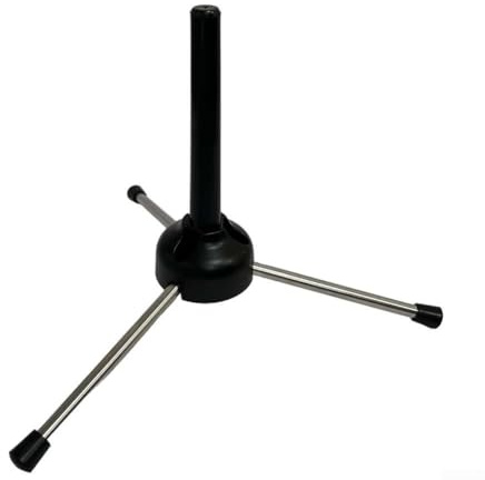 Musical Instrument Tripod Holder Lightweight Design Perfect For Musicians,Flute Stand, Portable Metal Folding Flute Stand Oboe Clarinet Stand Accessory