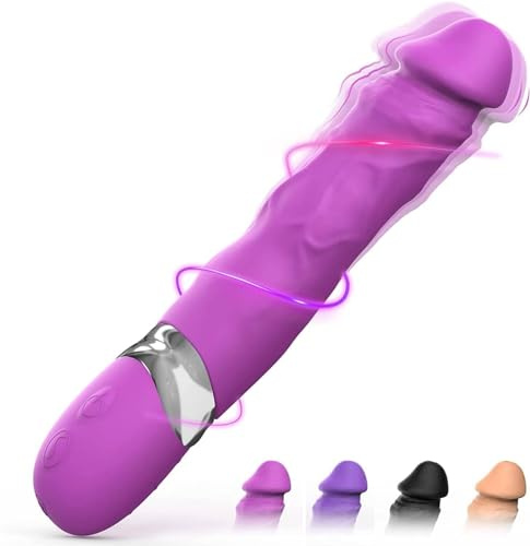 FIDECH Realistische Vibratoren für Sie, Dildo Vibrator Vibration für Frauen | 7 Vibrationsmodi Silikon Anal Klitoris Sex Spielzeug für die Frau, Vibratorensets Erotik Sexspielzeug für Frauen Paare
